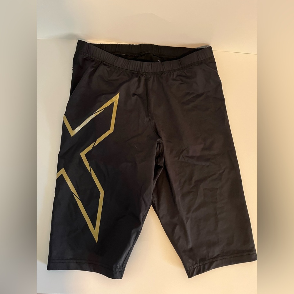 2XU Womens Light Speed Compression Shorts, extra large, black